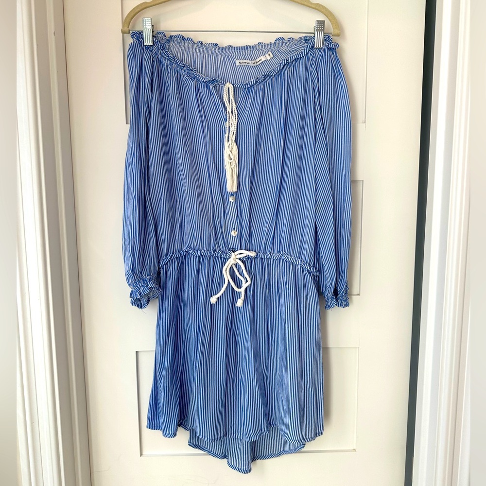 Faithful the Brand Striped Cover Up • Size Medium